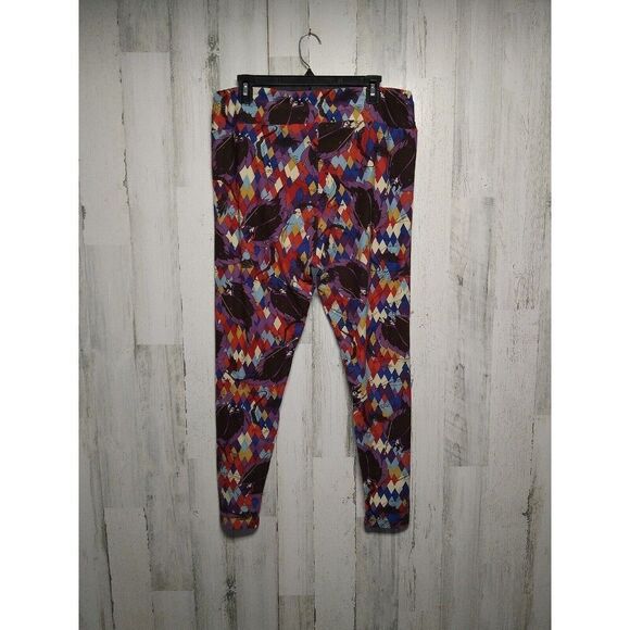 Lularoe Maleficent Dragon Leggings TC2 Diamond Multicolor - Picture 4 of 9